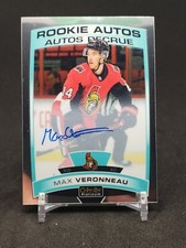 2019-20 OPC O-PEE-CHEE PLATINUM MAX VERONNEAU ROOKIE AUTO OTTAWA SENATORS #R-MV