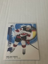 2020-21 SP Nolan Foote Rookie Authentics Blue