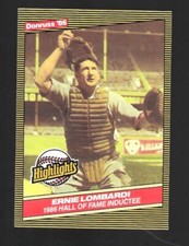 Ernie Lombardi  1986 Donruss Highlights #33  NM-MT+ REDS BRAVES  HOF