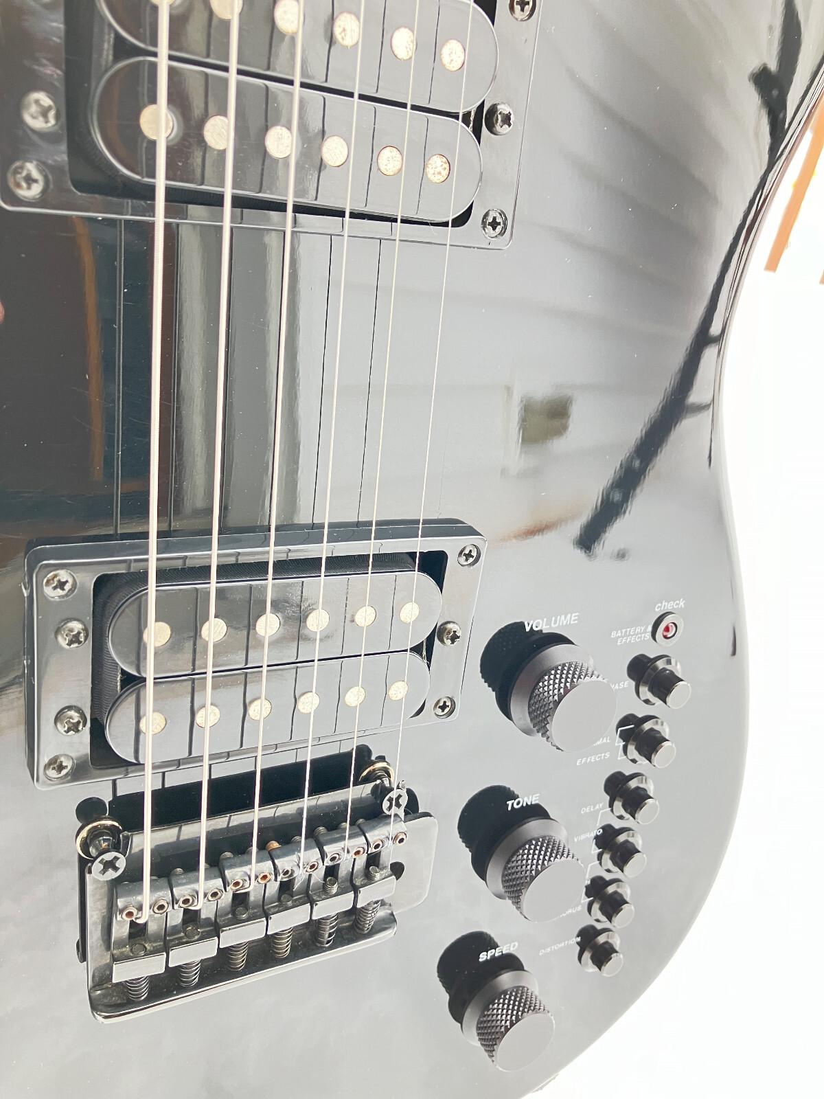 1980s Vintage Cort Effector Strat Style Electric Guitar Super Clean *no