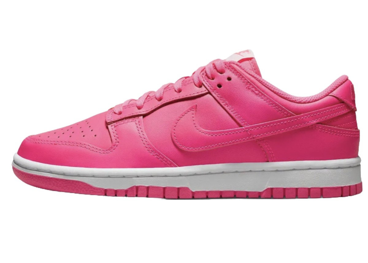 Nike Dunk Low Hyper Pink Sneakers DZ5196-600 Women's Size 7.5 | eBay