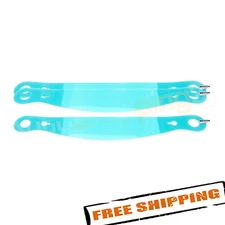 ZAMP P210Z Clear 13 in Center to Center Helmet Shield Tear Off, Set of 24