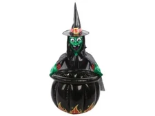 Witch Cauldron Inflatable Cooler Halloween Party Supplies Black Drink Cooler Ice