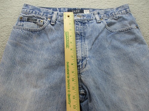 Vintage IZOD Jeans Men's Tag 34x30 Actual 32x28 Classic Fit Light Wash Pants Y2K - Picture 3 of 9