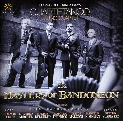 FEDERICO / LAURENZ / CUARTETANGO STRING QUARTET - MASTERS OF BANDONEON NEW CD - Picture 1 of 1