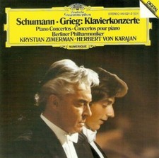 Schumann / Grieg, Zimmerman - Piano Concertos CD (1993) Audio Quality Guaranteed