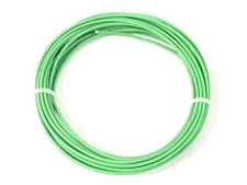 AUTOMOTIVE WIRE 18 AWG HIGH TEMP GXL STRANDED WIRE LIGHT GREEN 25 FT MADE IN USA