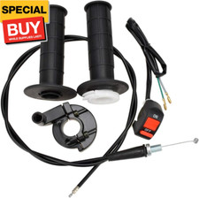 7/8" 22mm Twist Throttle Cable Handle Kit for Predator 196cc 212cc 6.5hp Coleman