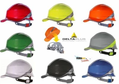 ABVERKAUF Bauhelm DELTA PLUS DIAMOND V Arbeitsschutzhelm einstellbar