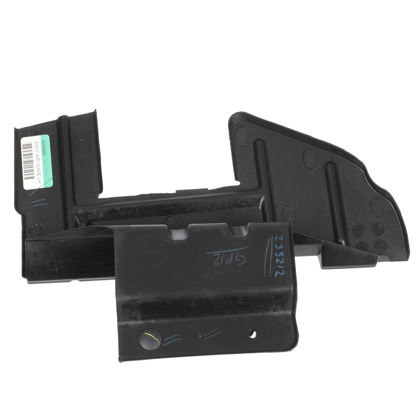 Deflector de aire del soporte del radiador izquierdo para Nissan Sentra 2010-2012 (P/N 62811-ZT50A)