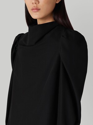£220 Trussardi Jeans Dress Black Long Sleeve In Stores Uk 8 10