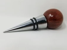 Turned Wood Bottle Stopper