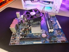 Motherboard, CPU, RAM, PSU combo.  Computer p...