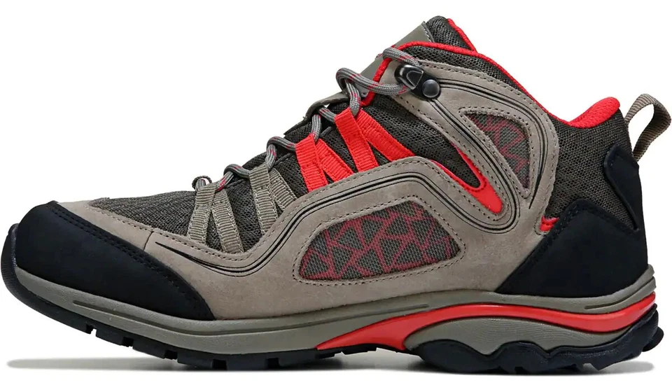 Zapatilla deportiva de senderismo impermeable Propet Peak WBA002M - roja/gris, barry/gris, azul/negro Foto 3 de 4