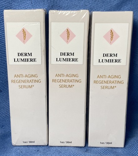 Derm Lumiere Regeneration Serum, Anti Aging Hautstraffendes Serum (30 ML) 3er Pack
