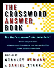 The Crossword Answer Book - Paperback By Newman, Stanley - GOOD