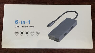 TYM YP HB101 6 IN 1 USB type C HUB