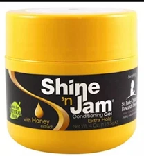 AMPRO PRO Shine 'n Jam Conditioner Gel Extra Hold 4oz Good for Natural Hair NEW