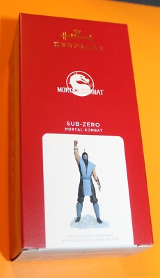 New Hallmark Keepsake ornament Mortal Kombat Sub-Zero 2021