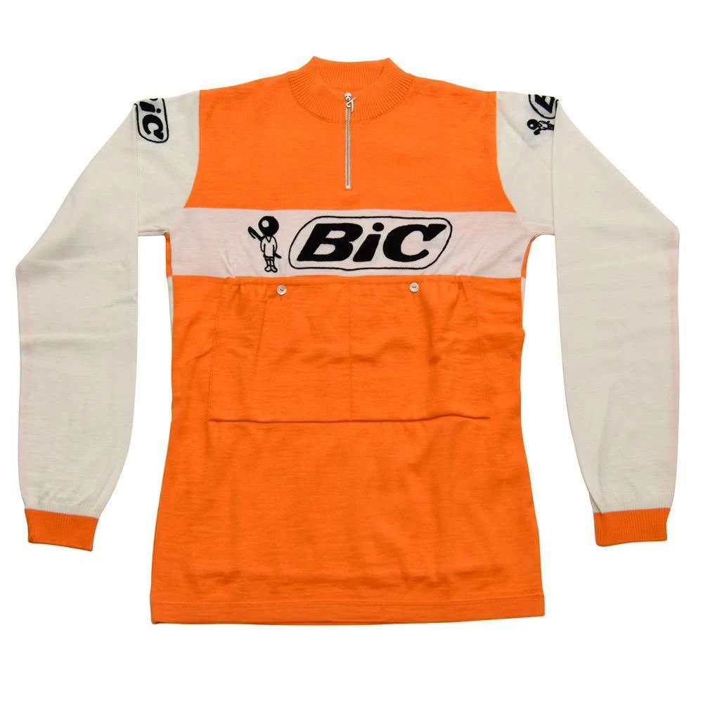 Maillot Cycliste Vintage Tour De France BIC - Taille M - Homme - Neuf