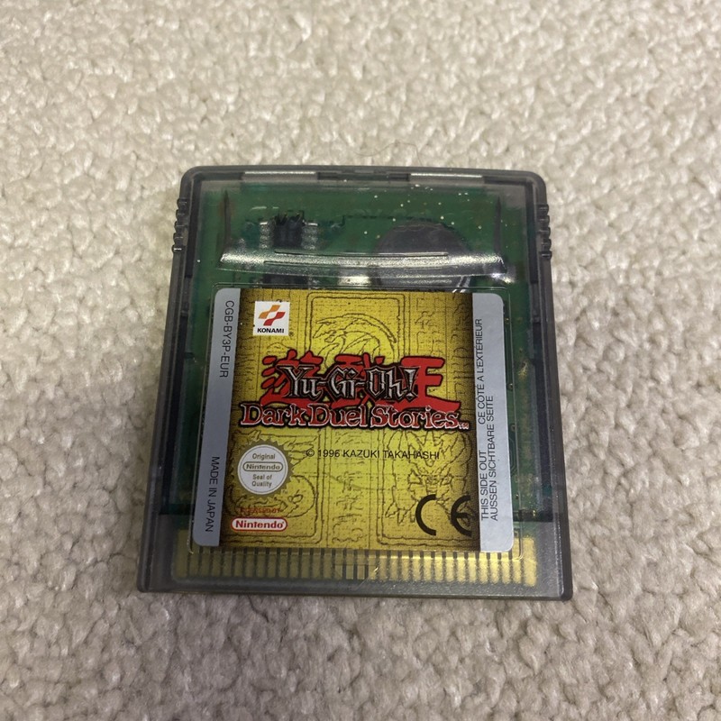 Yu-Gi-Oh! Dark Duel Stories Nintendo Game Boy Color Advance Game - Cart Genuine