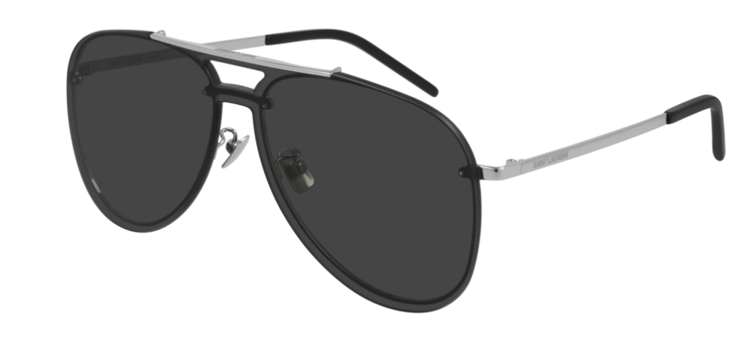 NUOVI occhiali da sole Yves Saint Laurent CLASSIC11 MASK 001 99 99mm 100% autentici