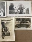 Vtg Photo Lot Family Portraits, Architecture, Cars & Holiday, Christmas Tree — photo 8