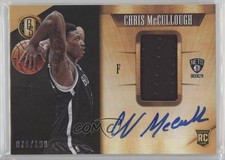 2015-16 Panini Gold Standard Rookie Jersey 76/199 Chris McCullough #206 Auto 2j6