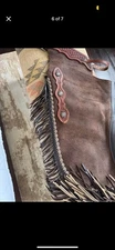 Custom Made Leather Chinks Chaps Usa Made Western Rodeo Ranch Show