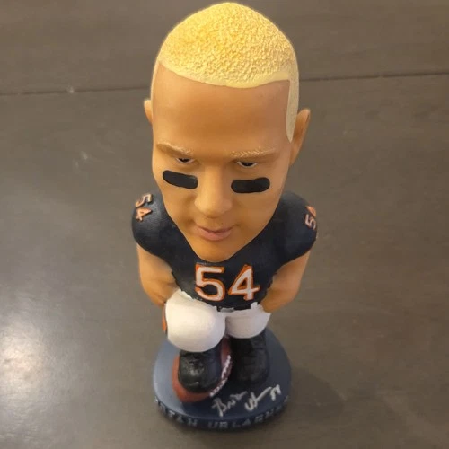 Bobble Dobbles Brian Urlacher NFL Collectible Series Autographed Bobblehead