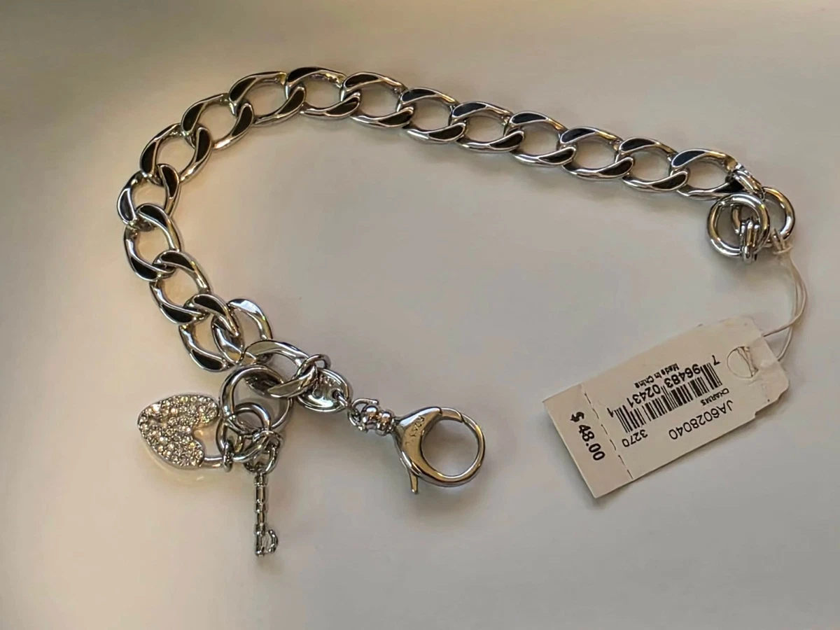FOSSIL Heritage Bracciale Donna In Acciaio Inossidabile - Color Oro, Finitura Lucida, Chiusura A Moschettone O Toggle - Gioiello Elegante In Confezione Regalo In Lino