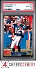 2002 LEAF ROOKIES & STARS #57 TOM BRADY PATRIOTS PSA 10