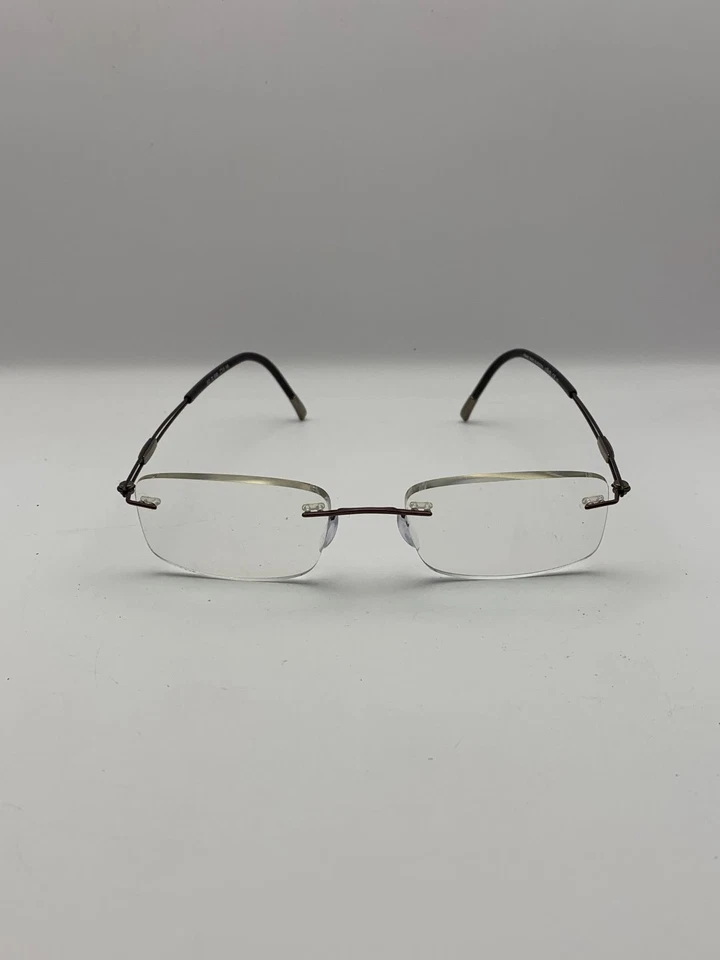 Monturas de gafas Silhouette 5521 70 6140 titanio sin montura 19-145 Austria Foto 2 de 4