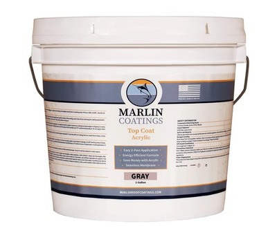 RV Roof Coating - Premium Acrylic Elastomeric Waterproof Sealant - Designed for