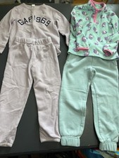 Gap 5 Purple Jogging Suit Osh Gosh Bgosh 6 Fleece Pullover Joggers