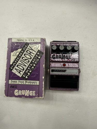 DOD Digitech FX69 Grunge Original Distortion Vintage Guitar Effect Pedal