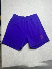 VTG 80s Men  s Guess Purple Sport Short Shorts S/M