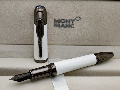 Montblanc Great Characters Enzo Ferrari Black Nib Fountain Pen | Empty Refill