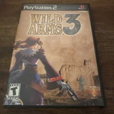 Wild Arms 3 (Sony PlayStation 2, PS2, 2002) Case & Disc