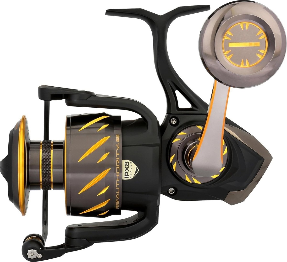 PENN Authority 6500 Spinning Reel IPX8 Saltwater Fishing Jigging
