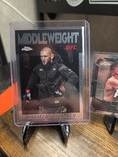 2026 Topps Chrome UFC Khamzat Chimaev Middleweight Base Set #86-9 MMA Card