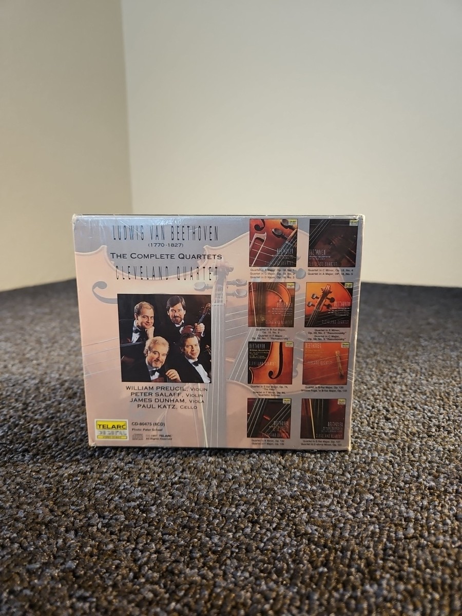 Beethoven: The Complete Quartets (CD, Nov-1997, 8 Discs, Telarc