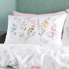 Catherine Lansfield Emilia Duvet Cover Set With Pillowcases Reversible Bedding