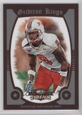 2009 Donruss Threads College Gridiron Kings Red Framed Darrius Heyward-Bey 0c2