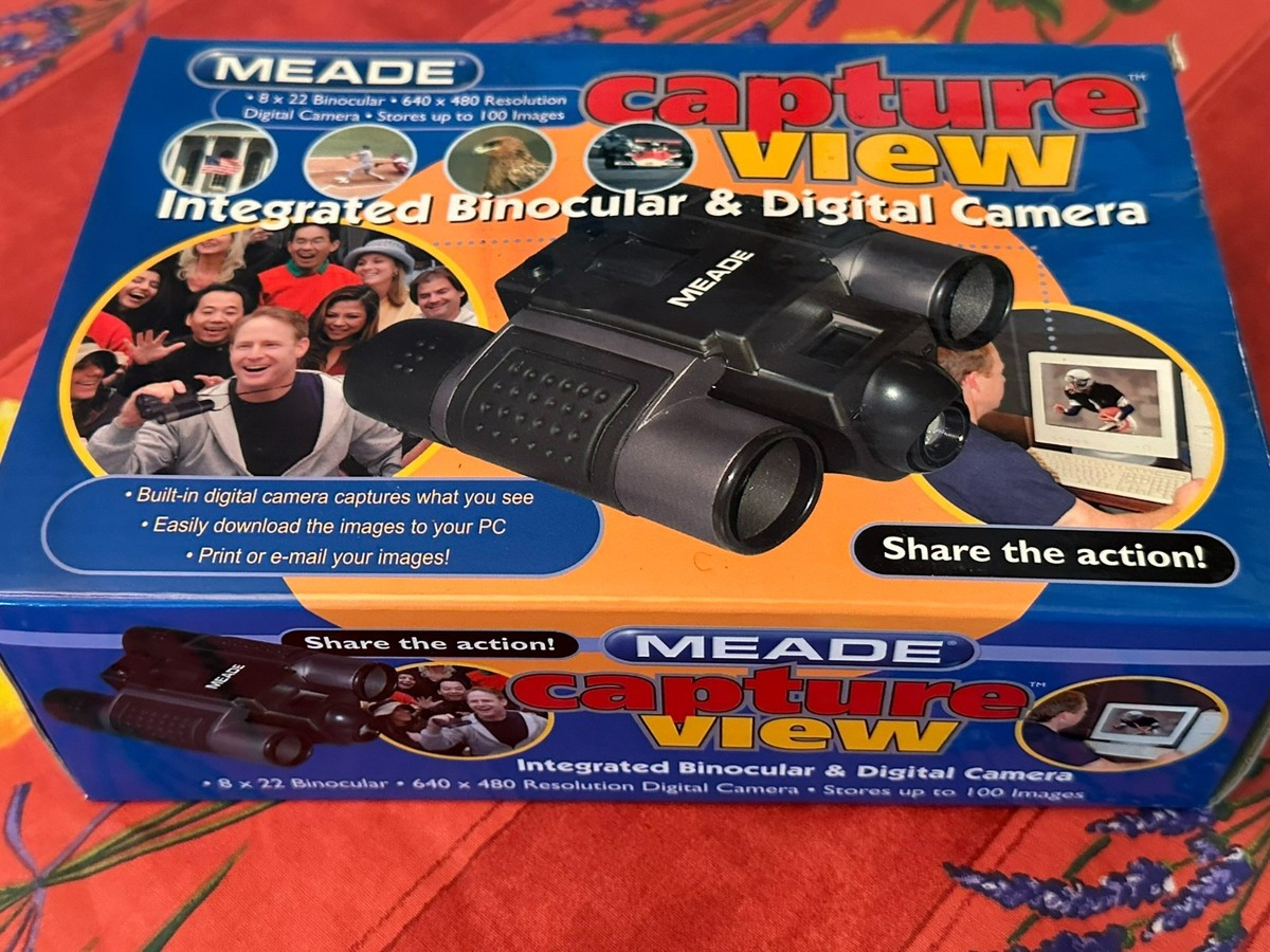 Meade Capture View 8x 22 Integrated Binocular Digital Camera