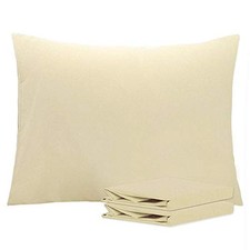 Standard Pillowcase Set - 2 Pack Brushed Standard 20" x 26" Light Taupe