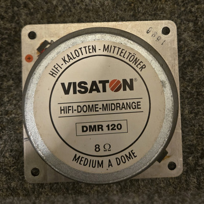 Visaton Lautsprecher DMR 120 Hochtöner & DTL 8AW-NG Hi-Fi Mitteltöner Set
