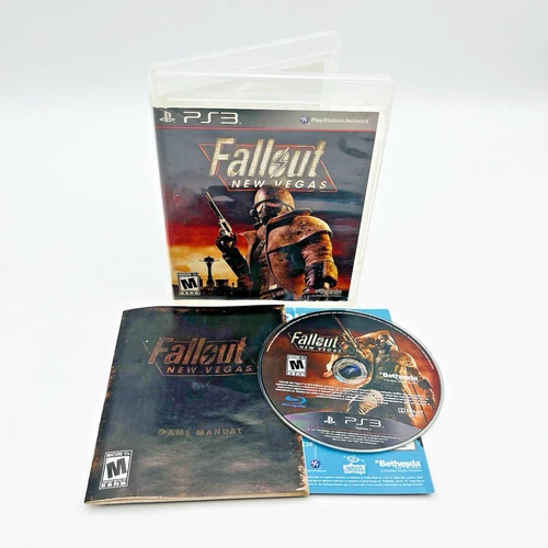 Fallout: New Vegas (Sony PlayStation 3, PS3) Complete w/ Manual Tested Works RPG