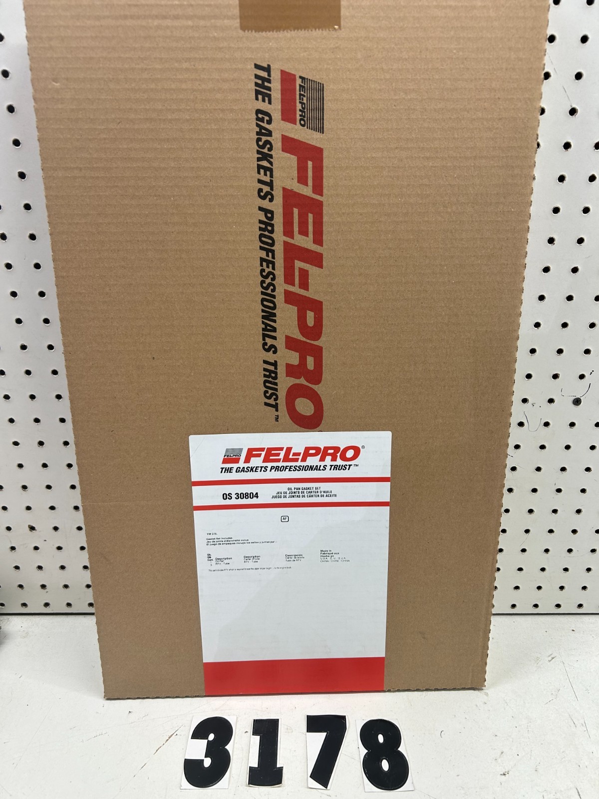 Engine Oil Pan Gasket Set Fel-Pro OS 30804