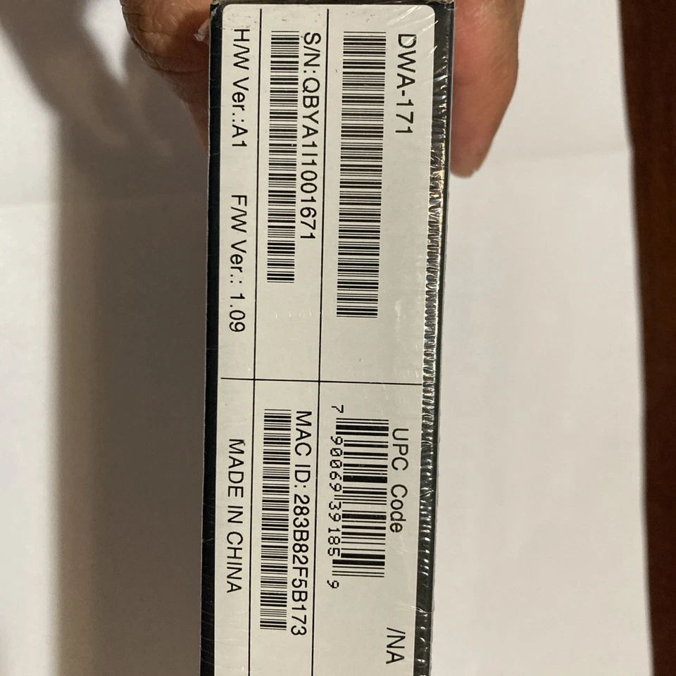 DWA-171 D-Link Wireless AC Dual Band USB Wi-Fi Network Adapter NEW SEALED - Image 4 of 4